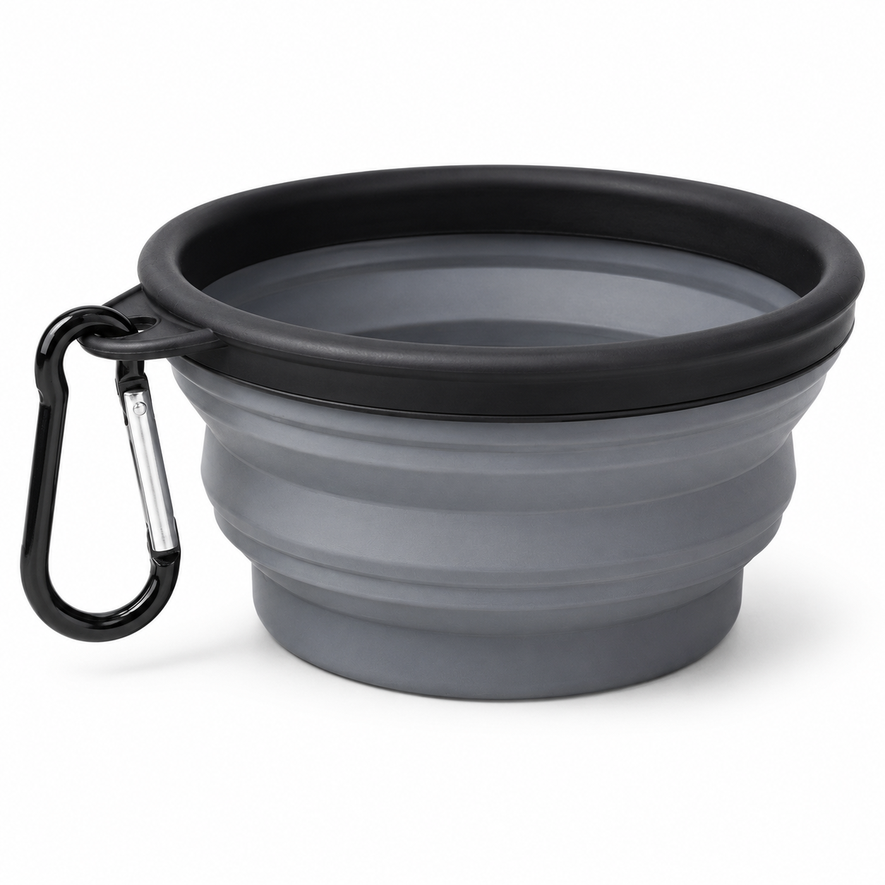 Collapsible Clip-On Silicone Bowl