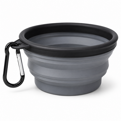 Collapsible Clip-On Silicone Bowl