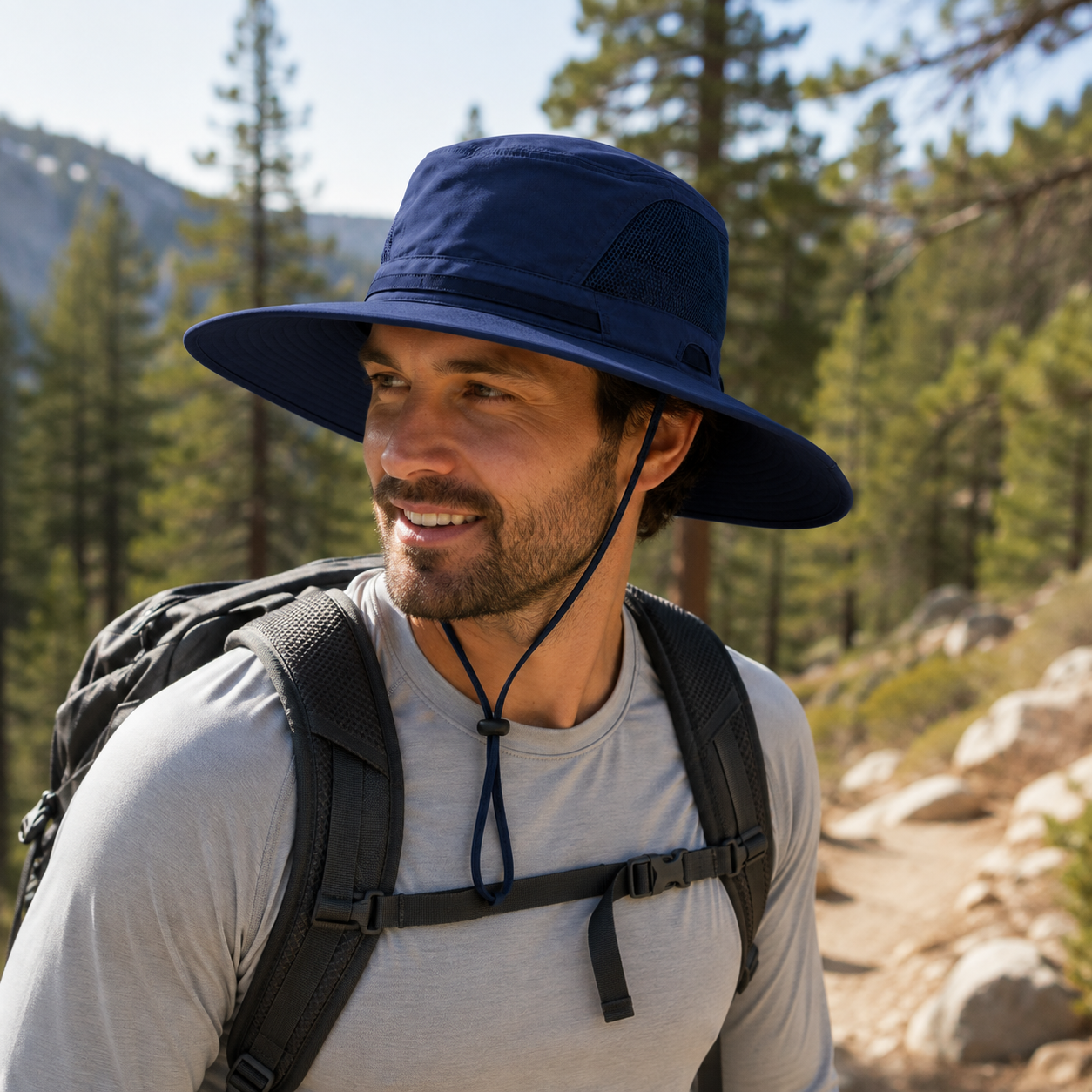 Men's UPF 50+ Outdoor Adventure Hat